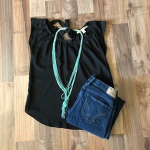 ❗️DONATING 5/19 Lauren Conrad Polkadot Blouse